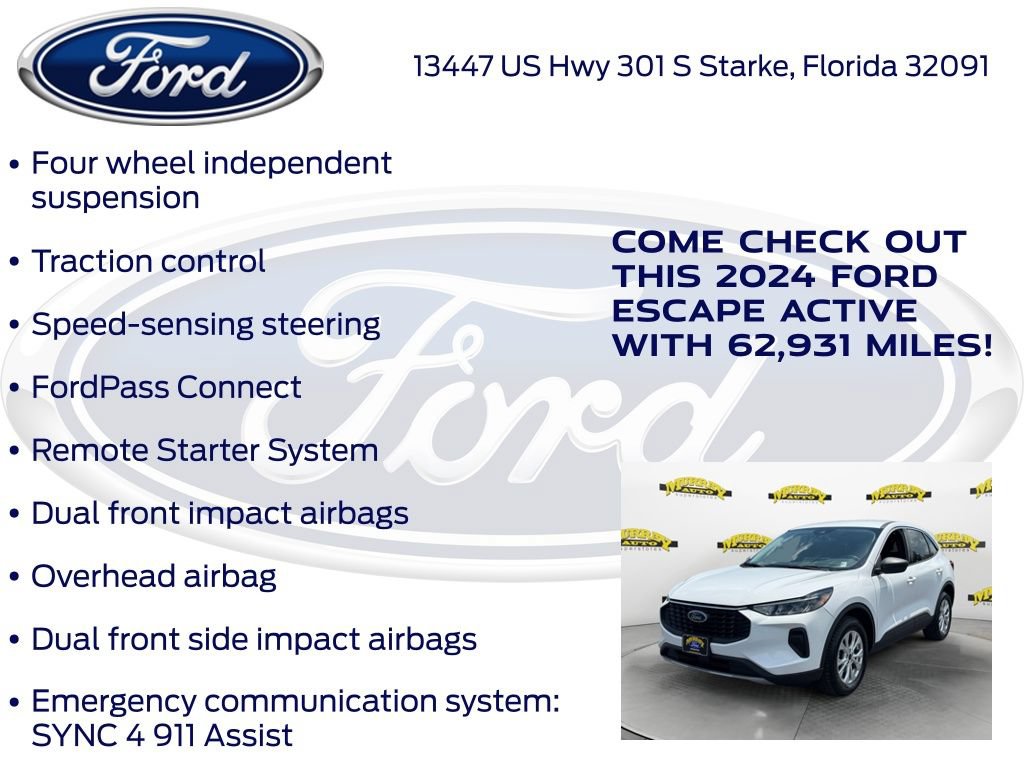 Certified 2024 Ford Escape Active w/ Tech Pack #1 AWD/4WD image 32