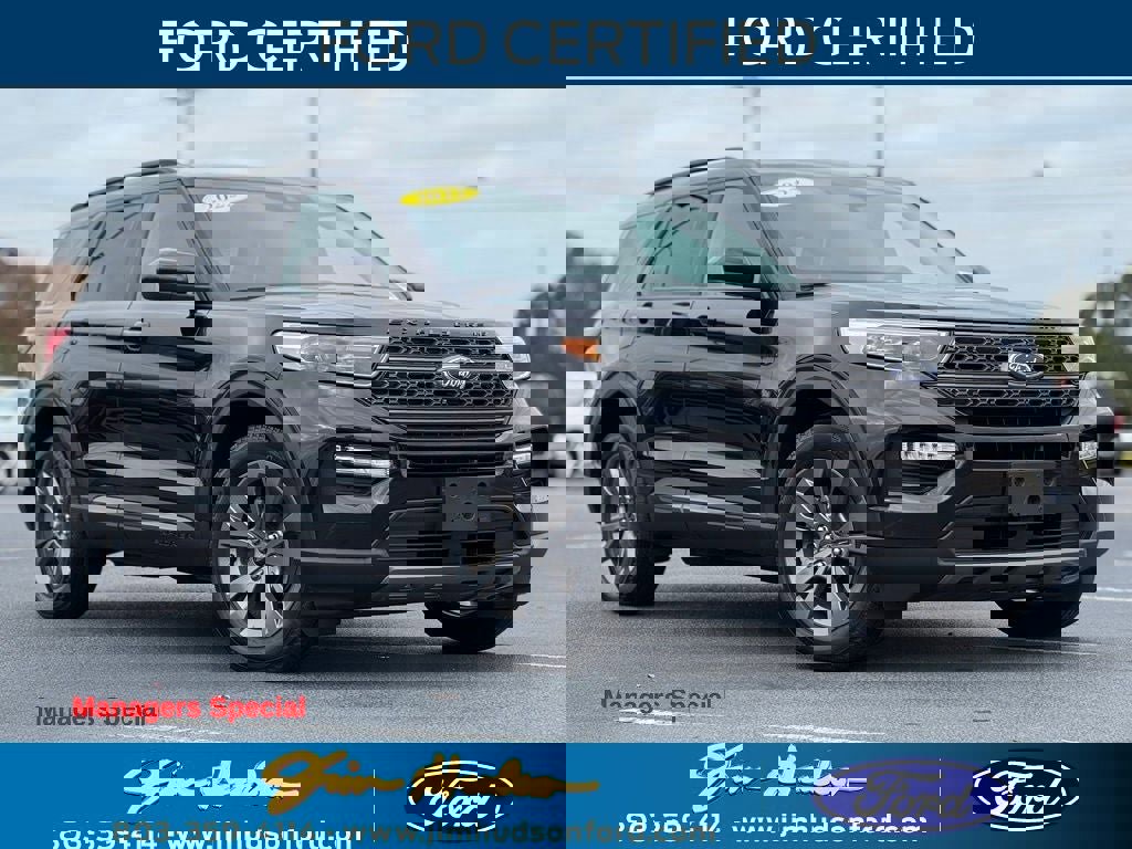 Certified 2022 Ford Explorer XLT w/ Equipment Group 202A image 1