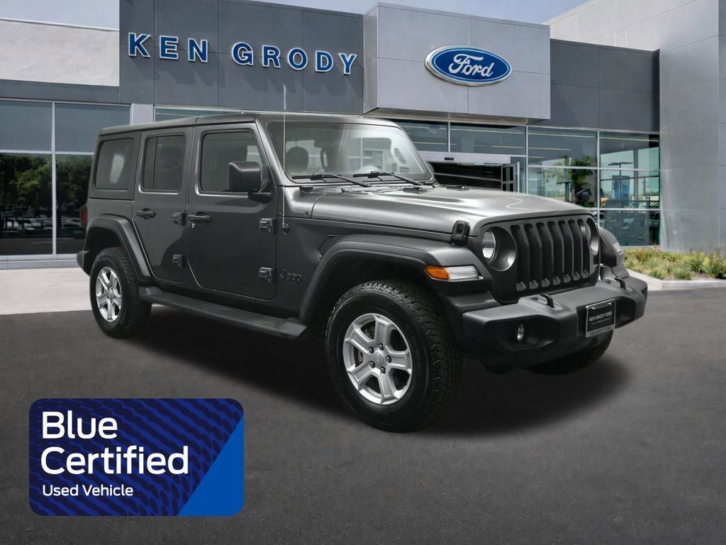 Used 2022 Jeep Wrangler Unlimited Sport image 1