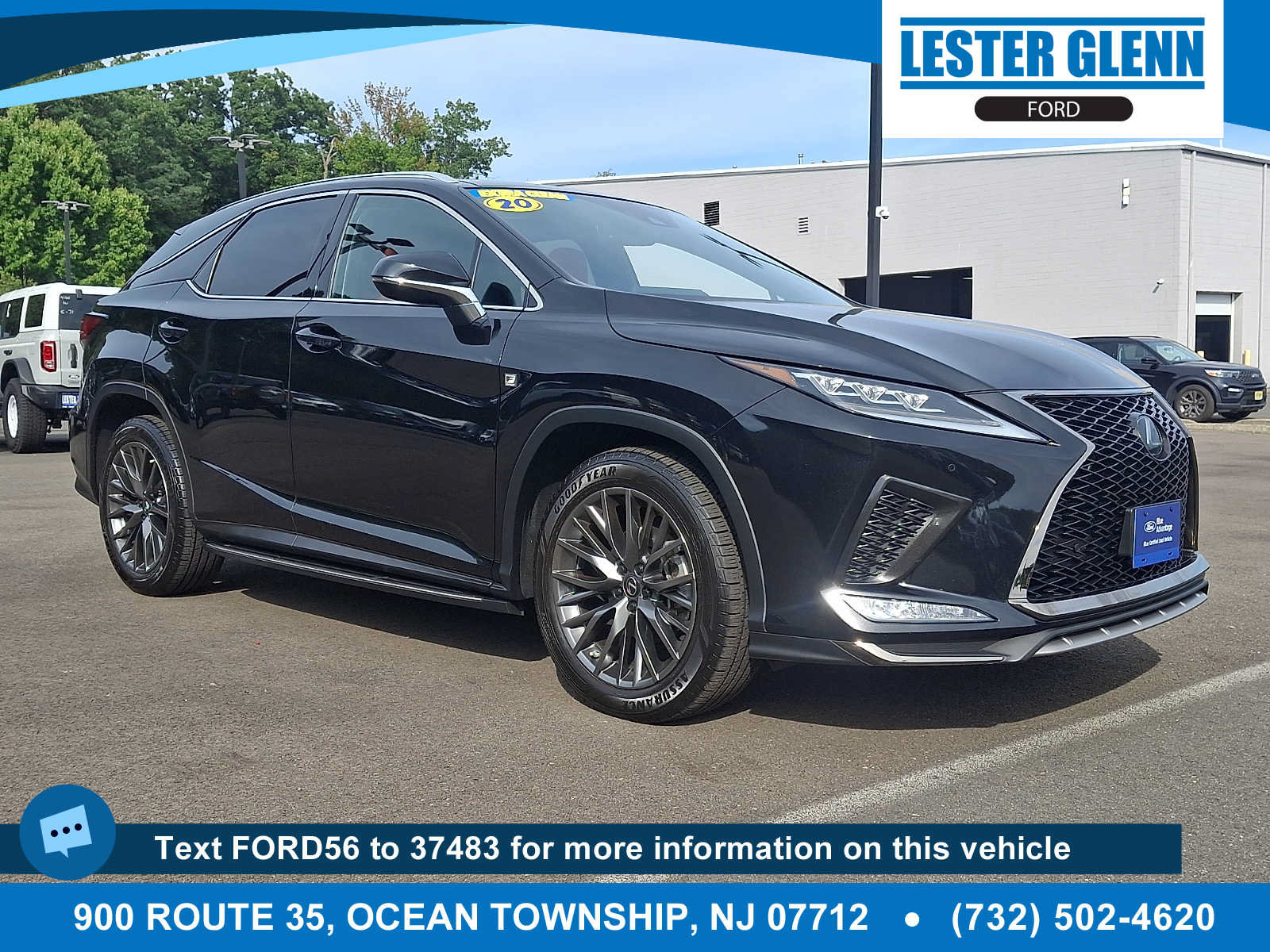 Used 2020 Lexus RX 350 F Sport