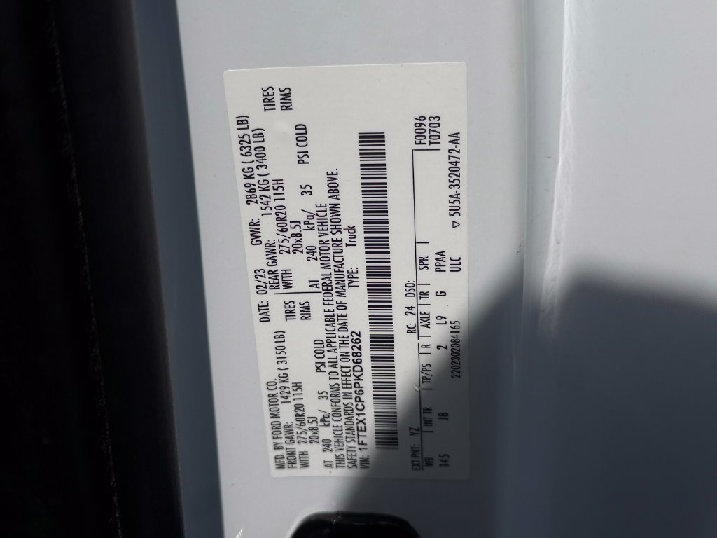 Certified 2023 Ford F150 XL w/ STX Appearance Package RWD image 20