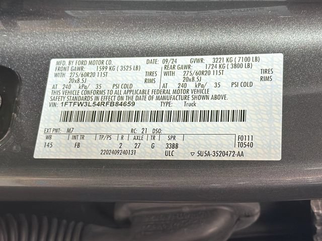 Certified 2024 Ford F150 XLT w/ Equipment Group 302A MID AWD/4WD image 37