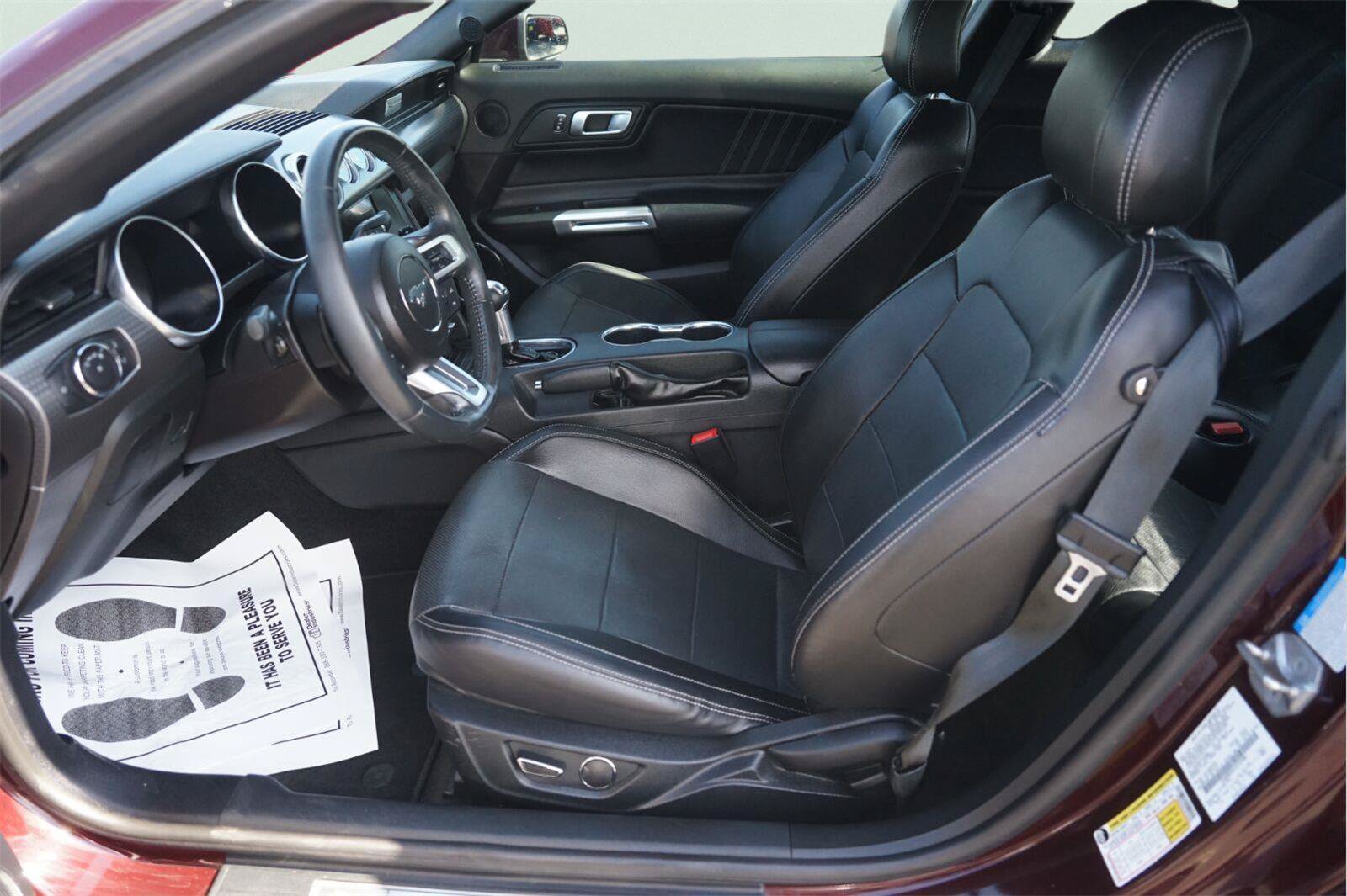 Certified 2018 Ford Mustang Premium w/ Ecoboost Performance Package RWD image 9