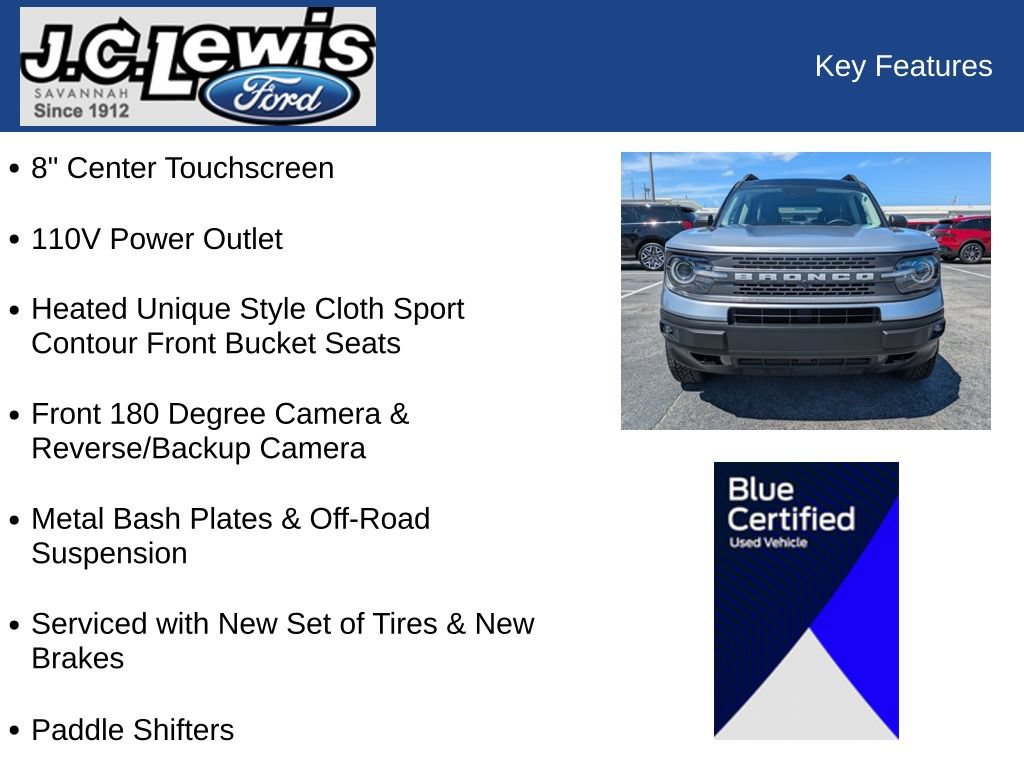 Certified 2023 Ford Bronco Sport Badlands AWD/4WD image 31