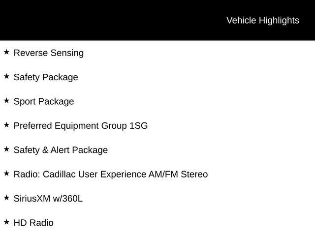 Used 2022 Cadillac XT4 Sport w/ Safety Alert Package image 20