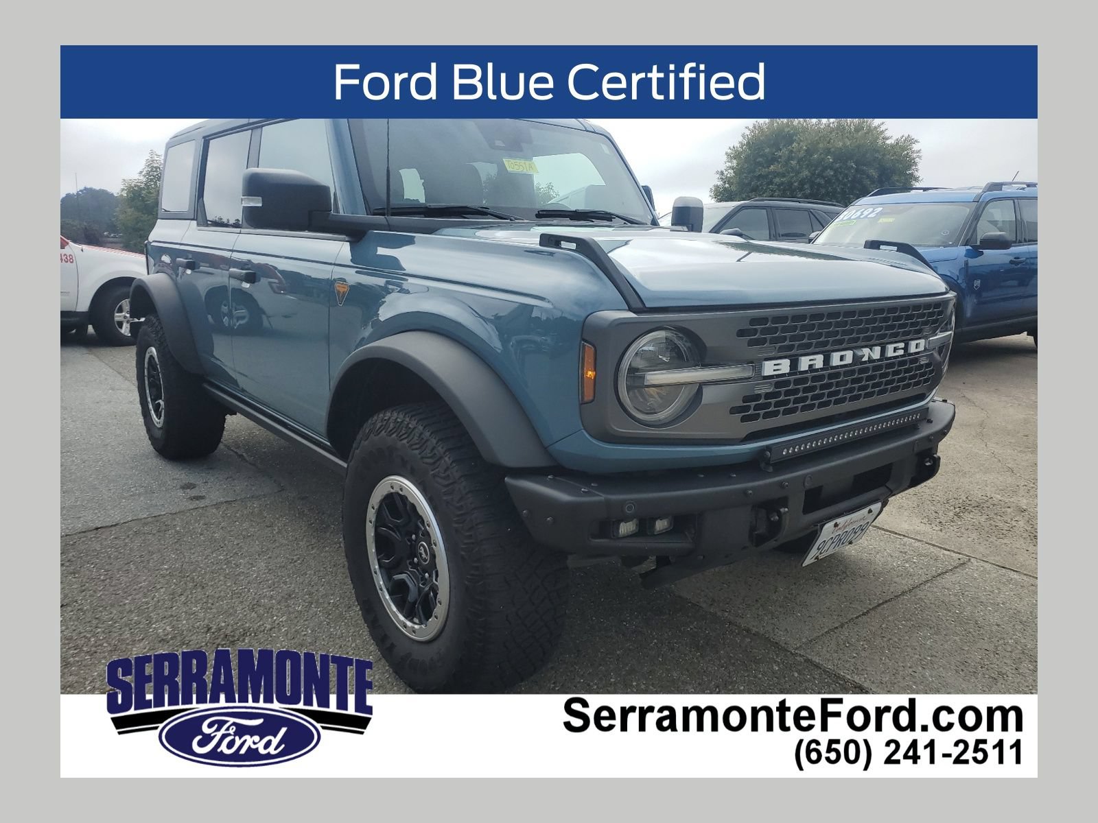 Certified 2022 Ford Bronco Badlands w/ Sasquatch Package