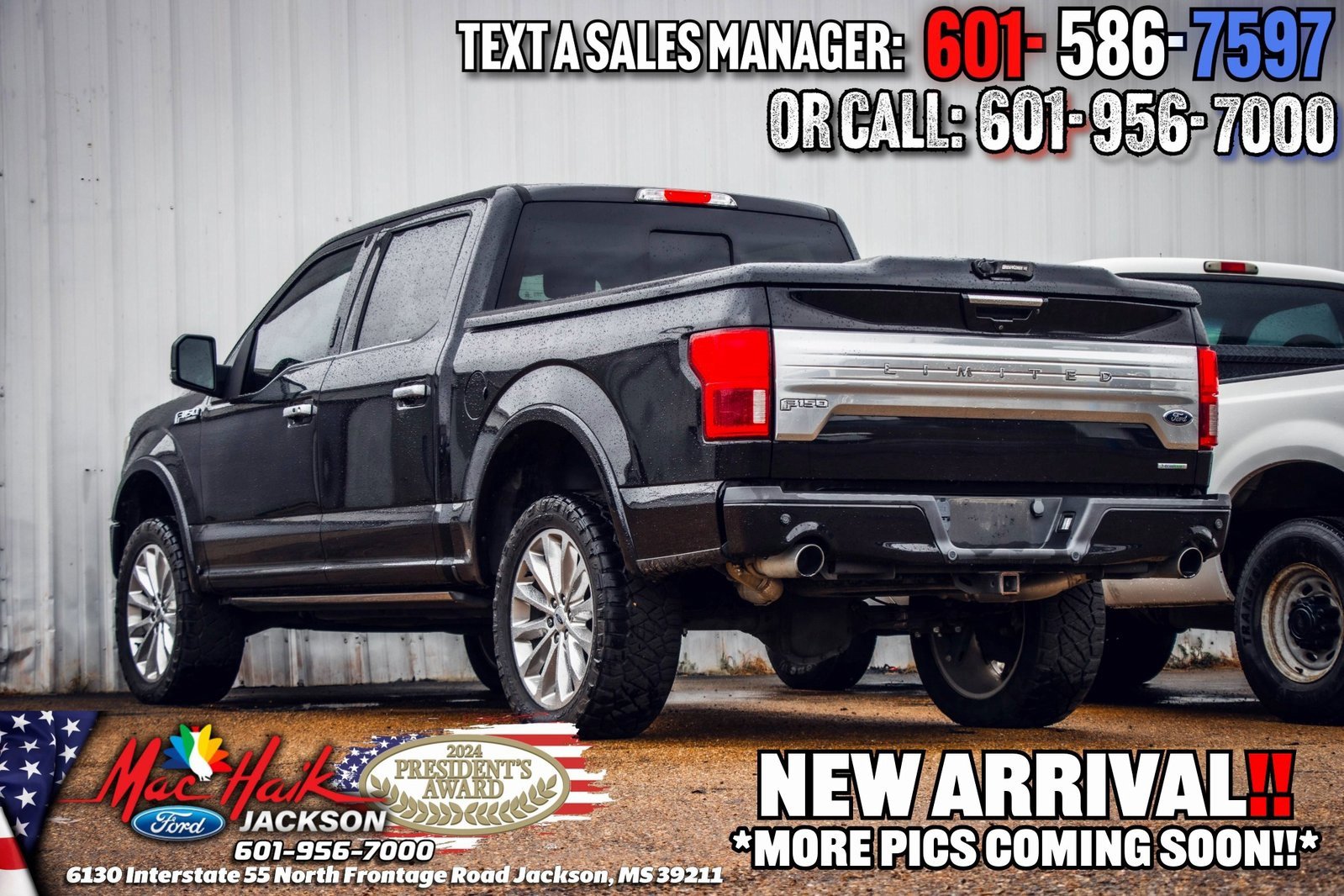 Certified 2019 Ford F150 Limited w/ Trailer Tow Package