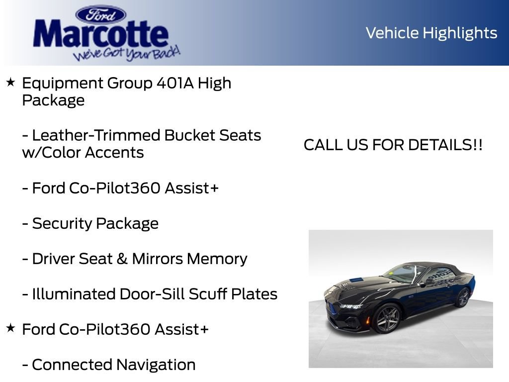 Certified 2025 Ford Mustang GT Premium RWD image 9