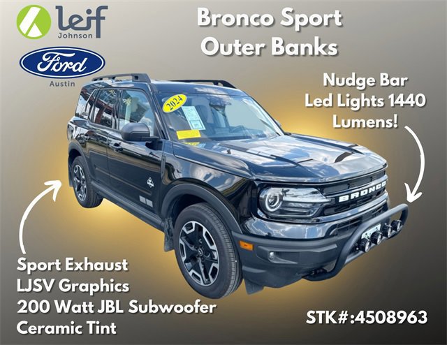 Certified 2024 Ford Bronco Sport Outer Banks w/ Tech Package image 4