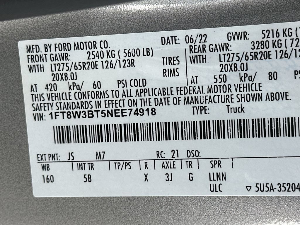 Certified 2022 Ford F350 Lariat w/ Lariat Ultimate Package AWD/4WD image 34