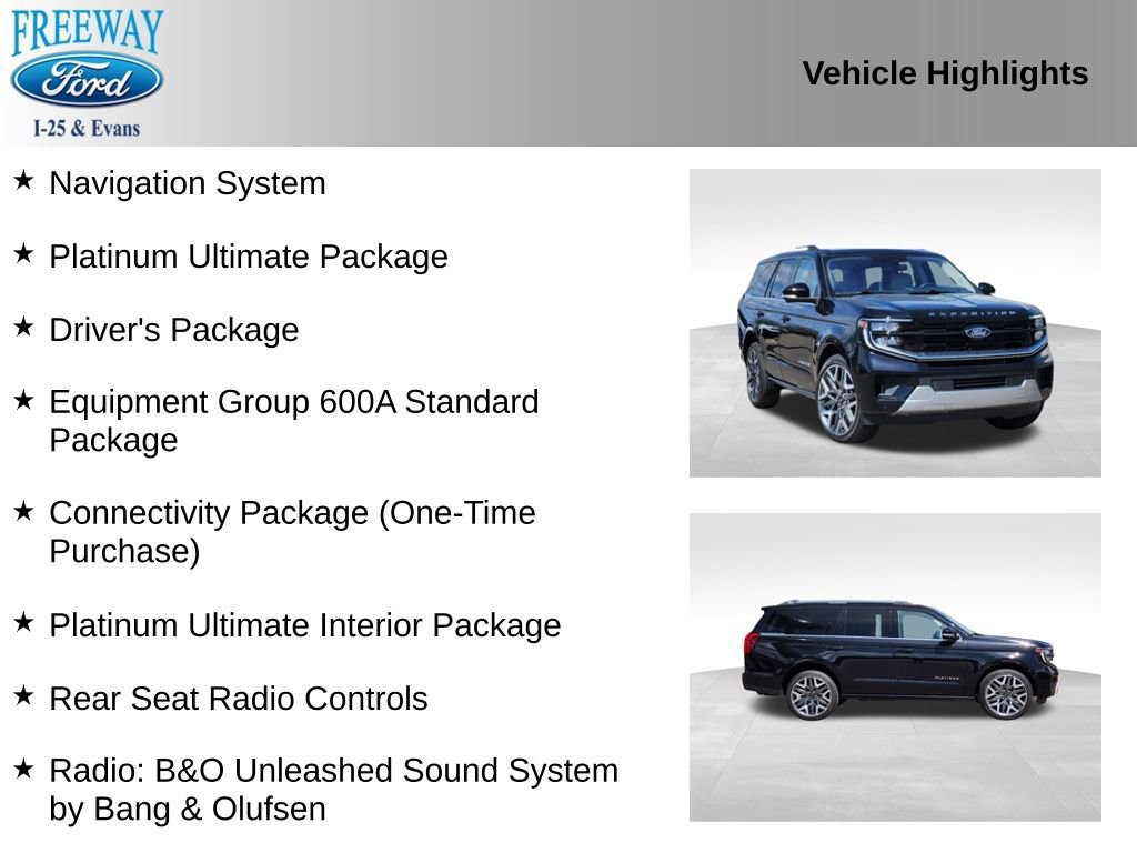 Certified 2025 Ford Expedition Platinum w/ Platinum Ultimate Package AWD/4WD image 4