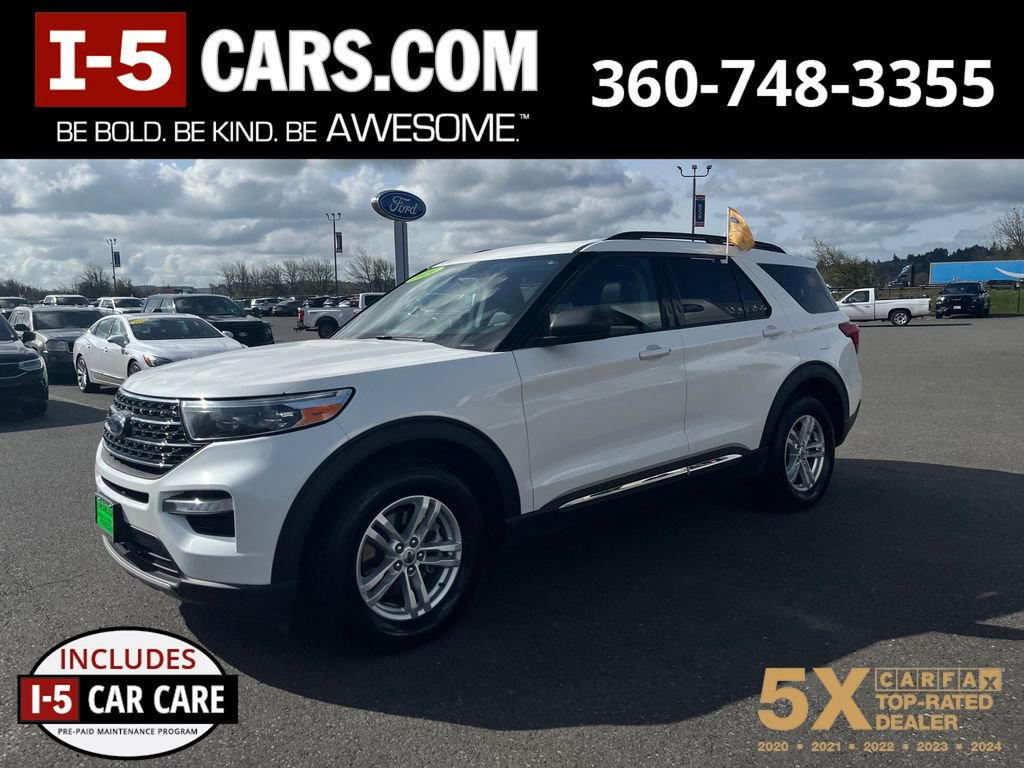 Certified 2024 Ford Explorer XLT w/ Equipment Group 202A AWD/4WD 360° Tour