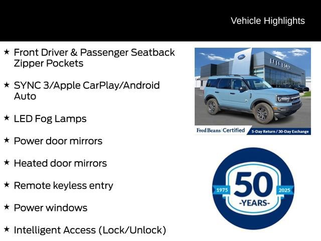 Certified 2022 Ford Bronco Sport Big Bend w/ Convenience Package image 16