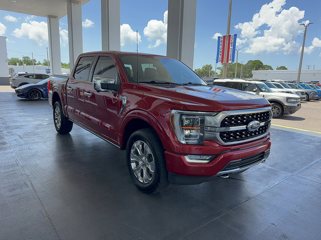 Certified 2023 Ford F150 Platinum w/ Equipment Group 701A High AWD/4WD image 4