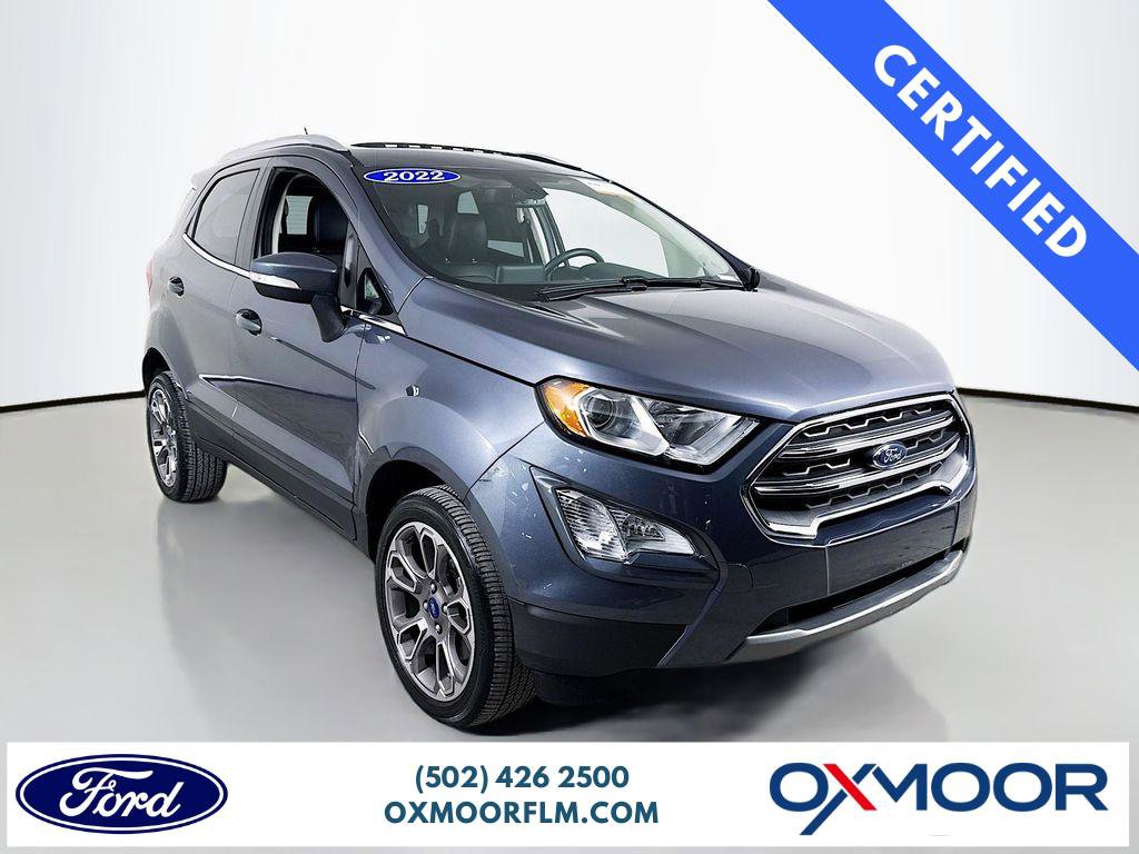 Certified 2022 Ford EcoSport Titanium w/ Interior Protection Package image 1