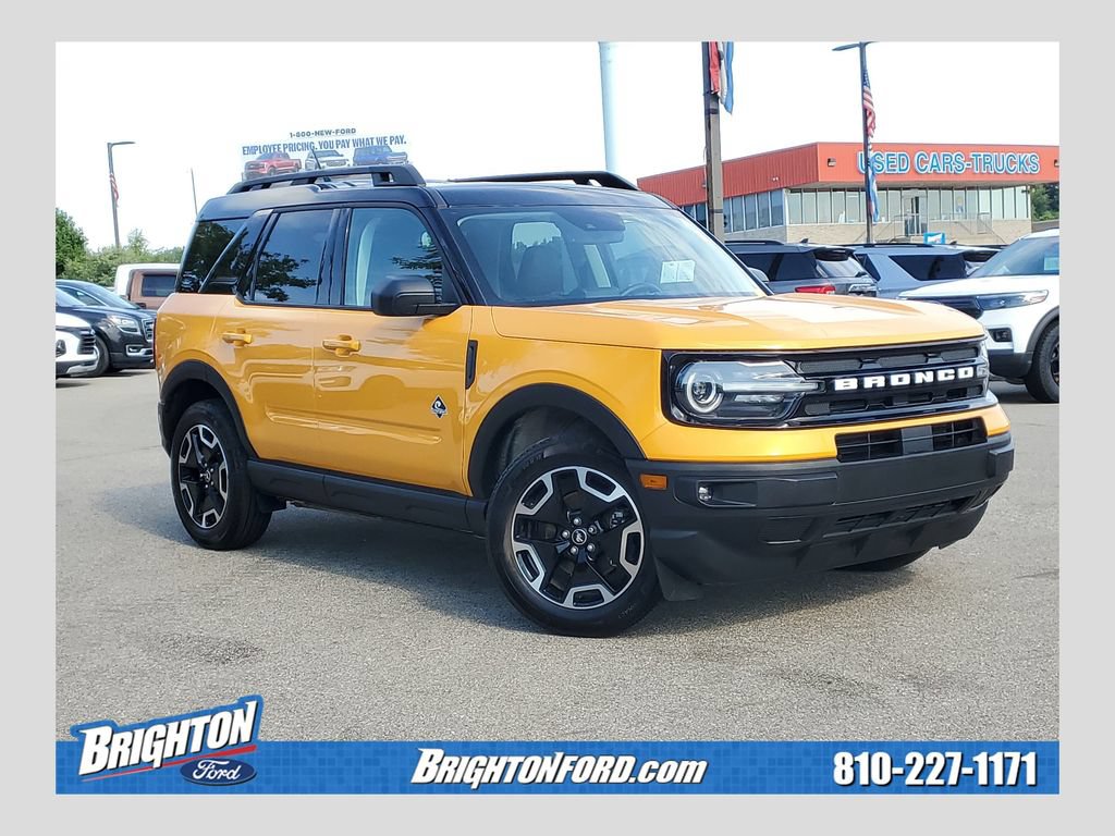 Certified 2023 Ford Bronco Sport Outer Banks w/ Tech Package