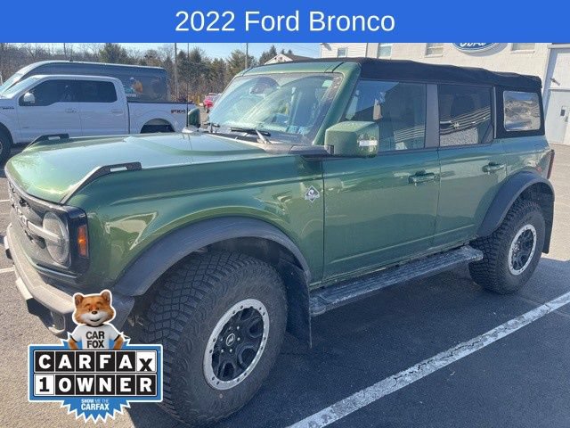 Certified 2022 Ford Bronco Outer Banks w/ Sasquatch Package AWD/4WD image 1