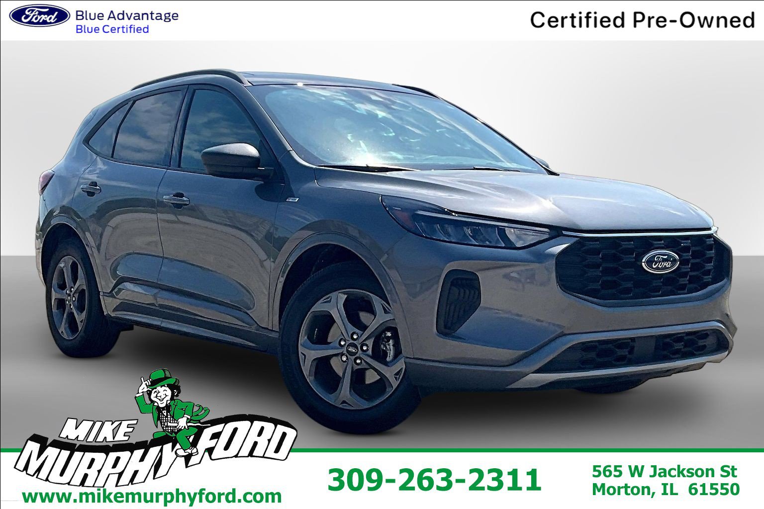 Certified 2024 Ford Escape ST-Line w/ Tech Pack #1 FWD image 1