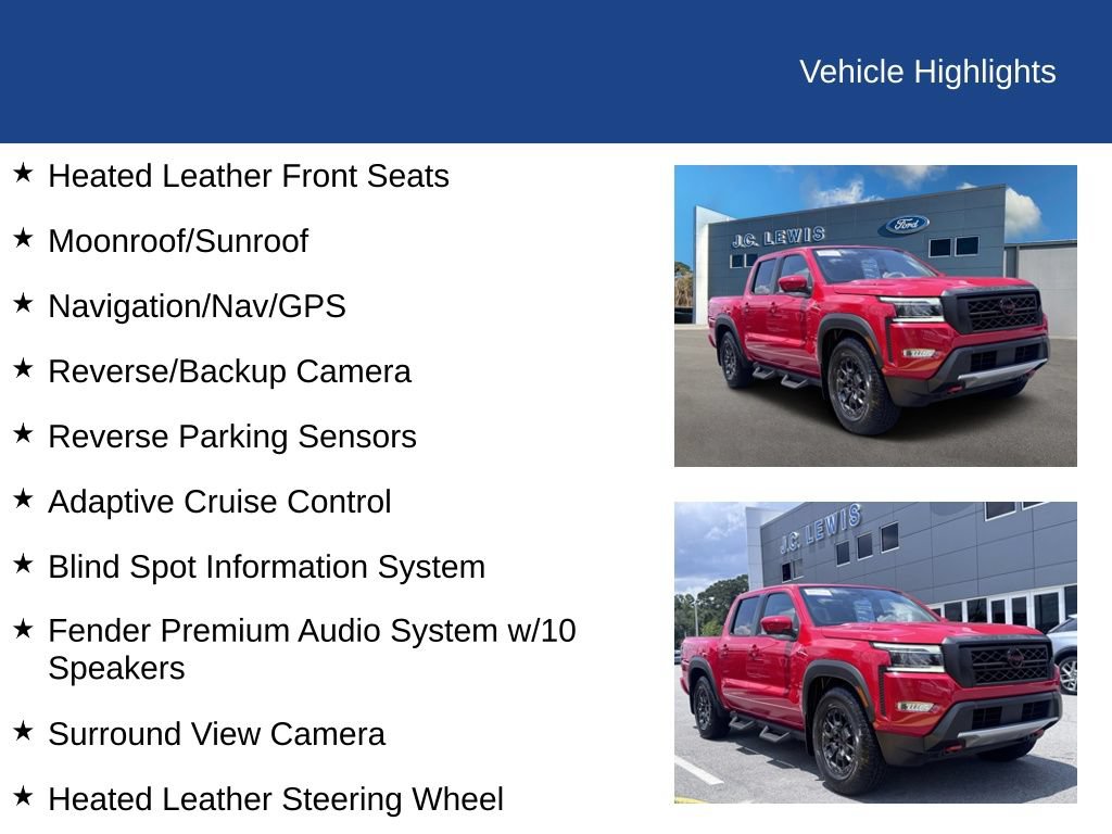 Used 2024 Nissan Frontier Pro-X w/ Pro Premium Package RWD image 28