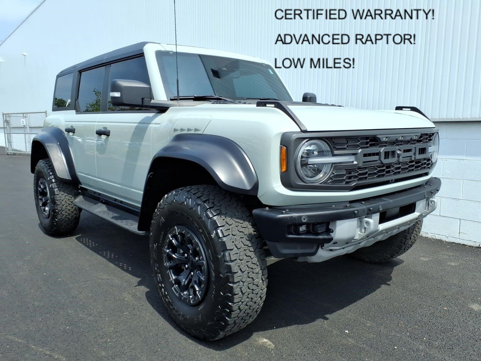 Certified 2023 Ford Bronco Raptor