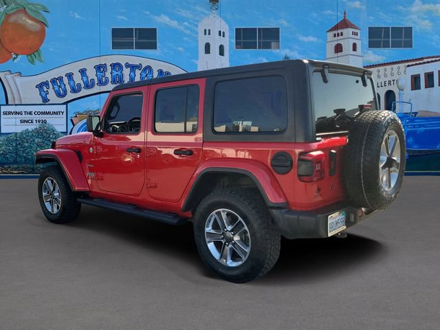 Used 2020 Jeep Wrangler Unlimited Sahara AWD/4WD image 4