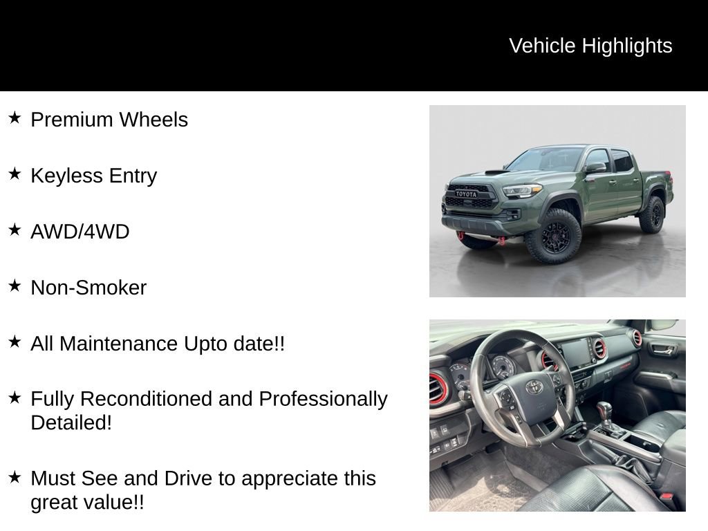 Used 2020 Toyota Tacoma TRD Pro AWD/4WD image 11