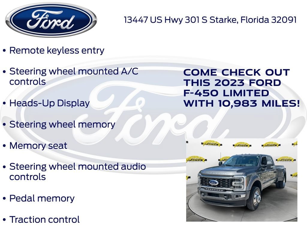 Certified 2023 Ford F450 Limited AWD/4WD image 32