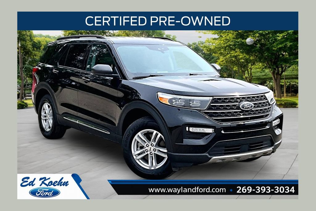 Certified 2024 Ford Explorer XLT w/ Equipment Group 202A