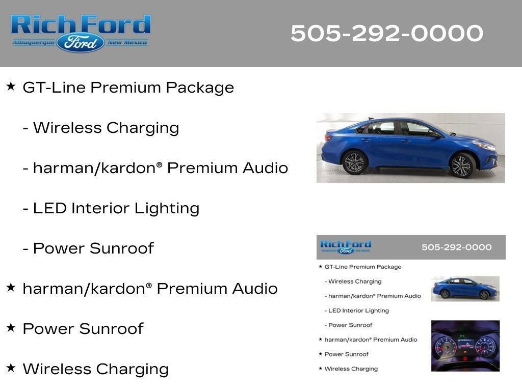 Used 2024 Kia Forte GT-Line w/ GT-Line Premium Package FWD image 14