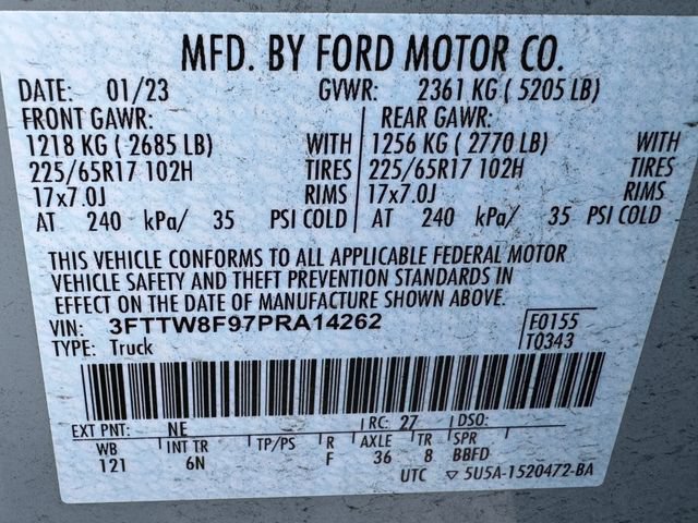 Certified 2023 Ford Maverick Lariat w/ Lariat Luxury Package AWD/4WD image 7