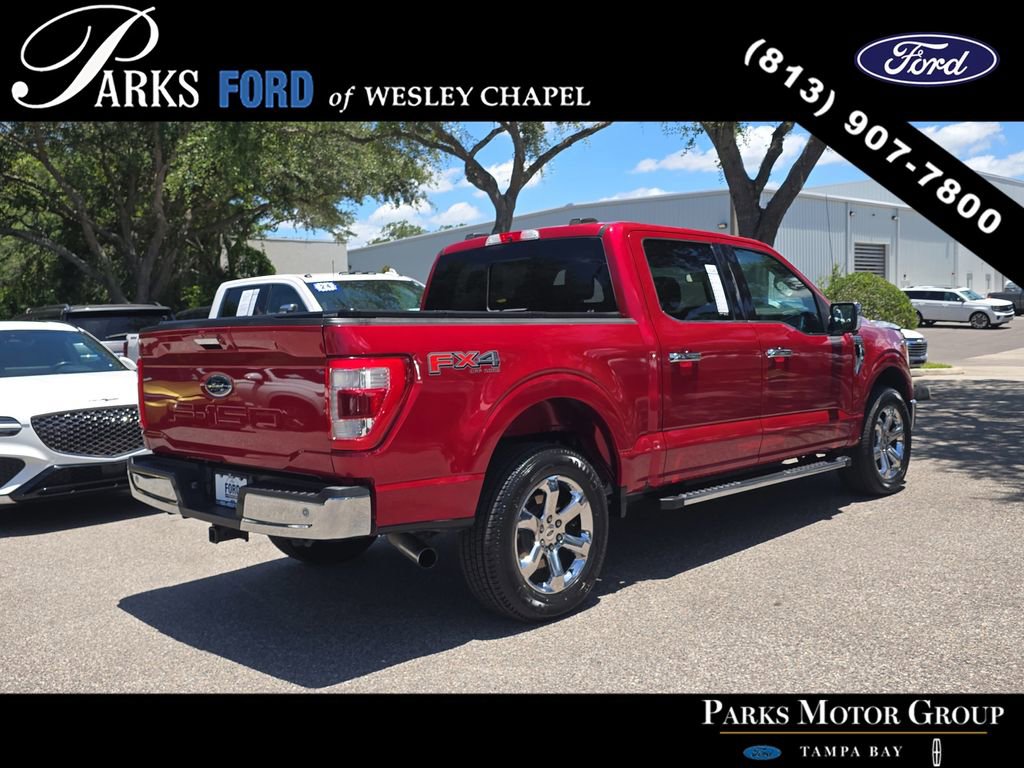 Certified 2021 Ford F150 Lariat w/ Max Trailer Tow Package AWD/4WD image 4