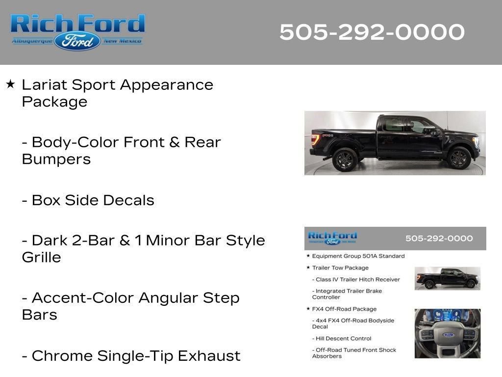 Certified 2023 Ford F150 Lariat AWD/4WD image 39