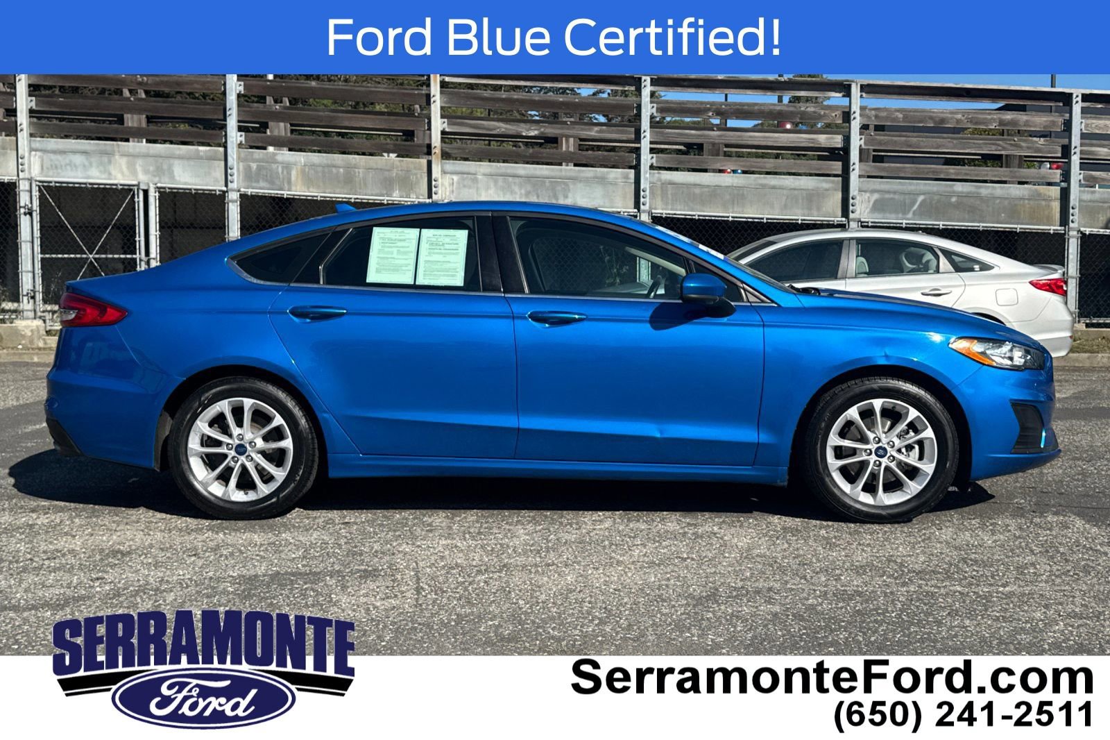 Certified 2020 Ford Fusion SE FWD image 3