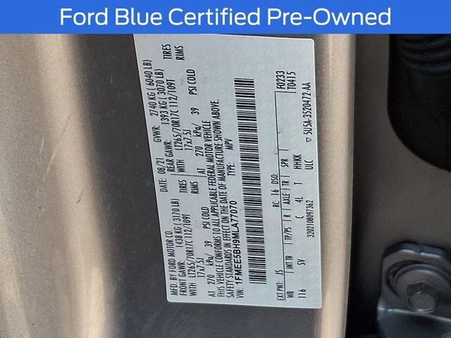 Certified 2021 Ford Bronco Black Diamond AWD/4WD image 30