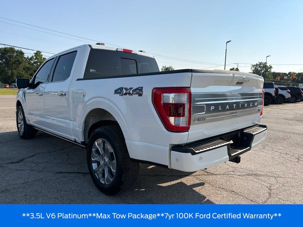 Certified 2023 Ford F150 Platinum w/ Equipment Group 701A High AWD/4WD image 49