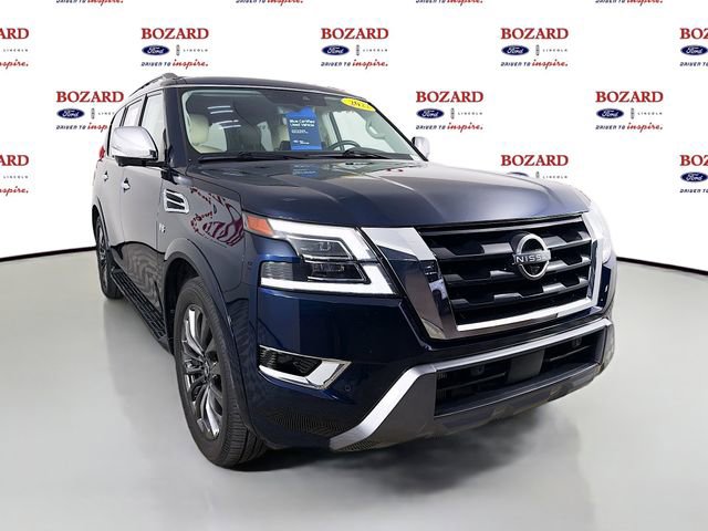 Used 2022 Nissan Armada Platinum w/ Captain's Chairs Package