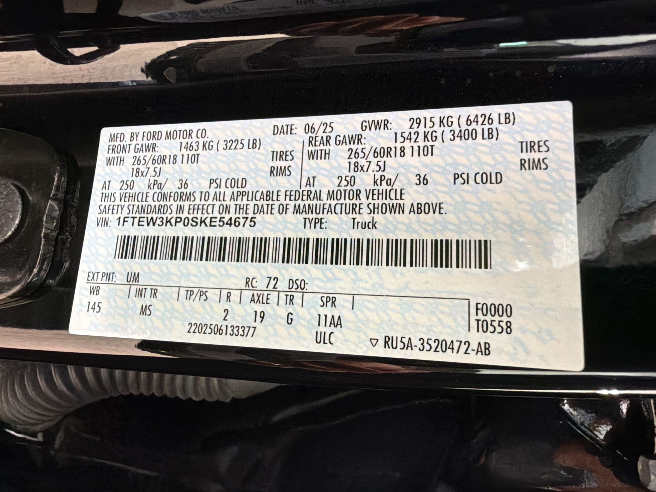 Certified 2025 Ford F150 XLT w/ Equipment Group 301A Standard RWD image 27