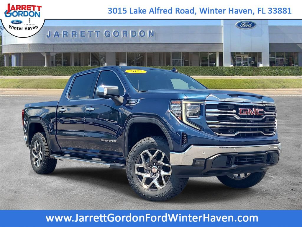 Used 2022 GMC Sierra 1500 SLT w/ SLT Premium Plus Package AWD/4WD 360° Tour