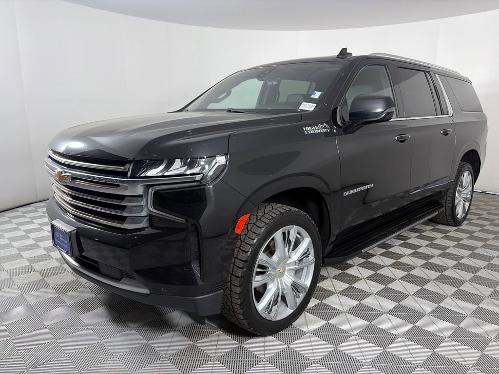 Used 2021 Chevrolet Suburban High Country AWD/4WD video 3