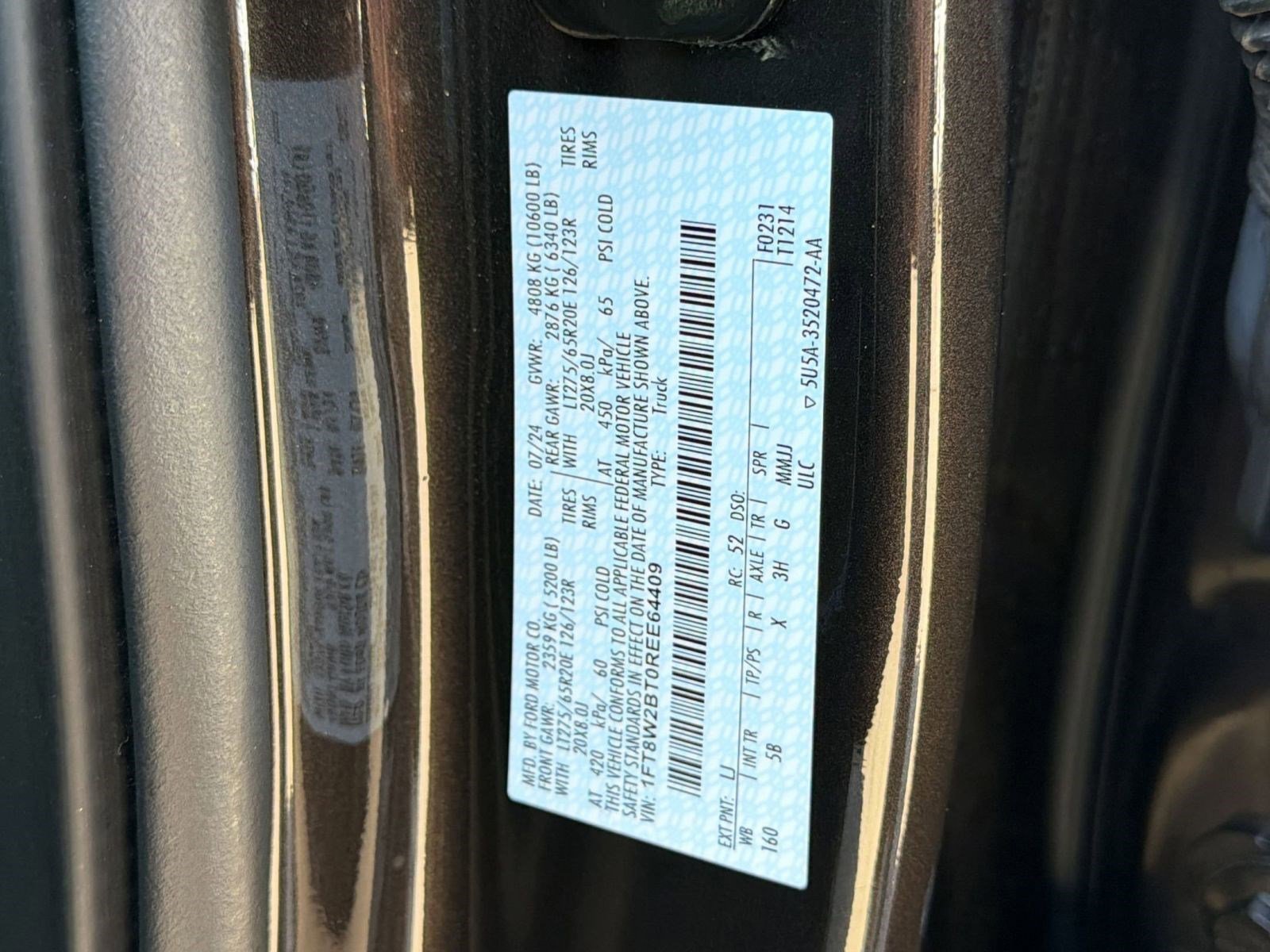 Certified 2024 Ford F250 Lariat w/ Black Appearance Package image 21