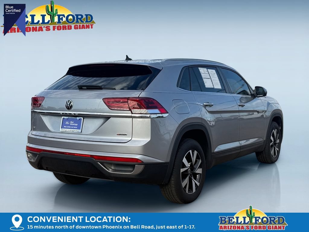 Used 2022 Volkswagen Atlas Cross Sport SE AWD/4WD image 3