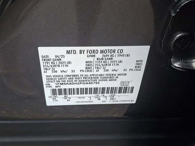 Certified 2023 Ford Explorer XLT AWD/4WD image 28