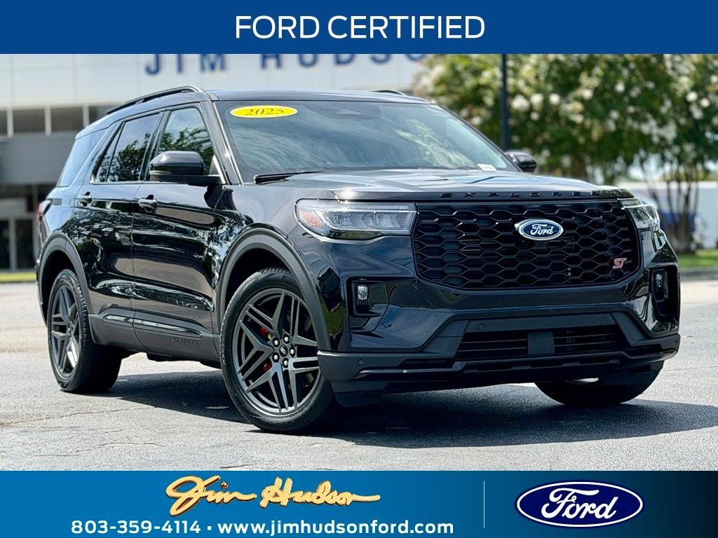 Certified 2025 Ford Explorer ST w/ Sun And Sound Package