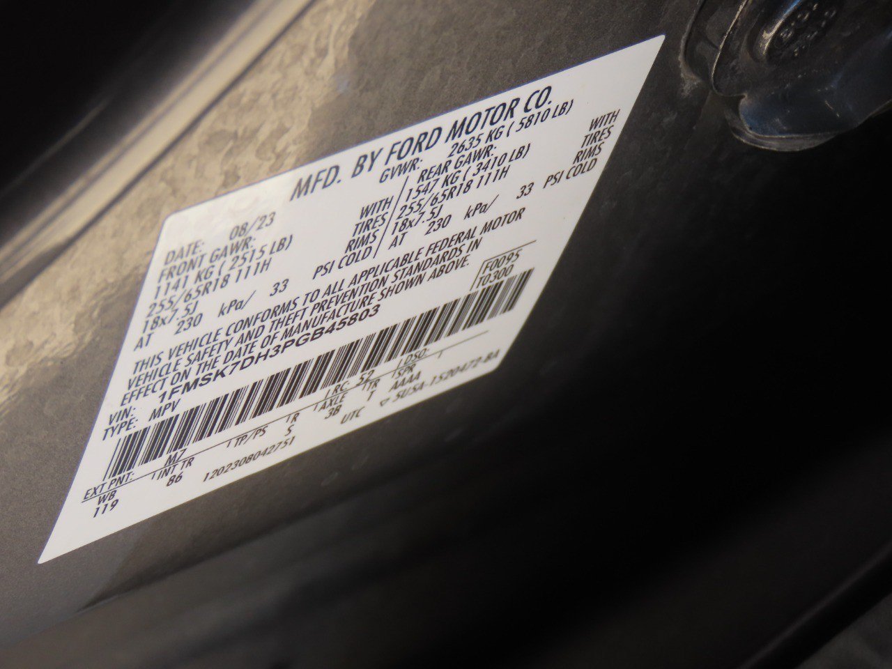 Certified 2023 Ford Explorer XLT RWD image 34