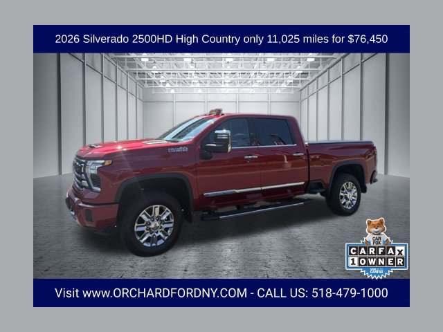 Used 2026 Chevrolet Silverado 2500 High Country w/ High Country Premium Package