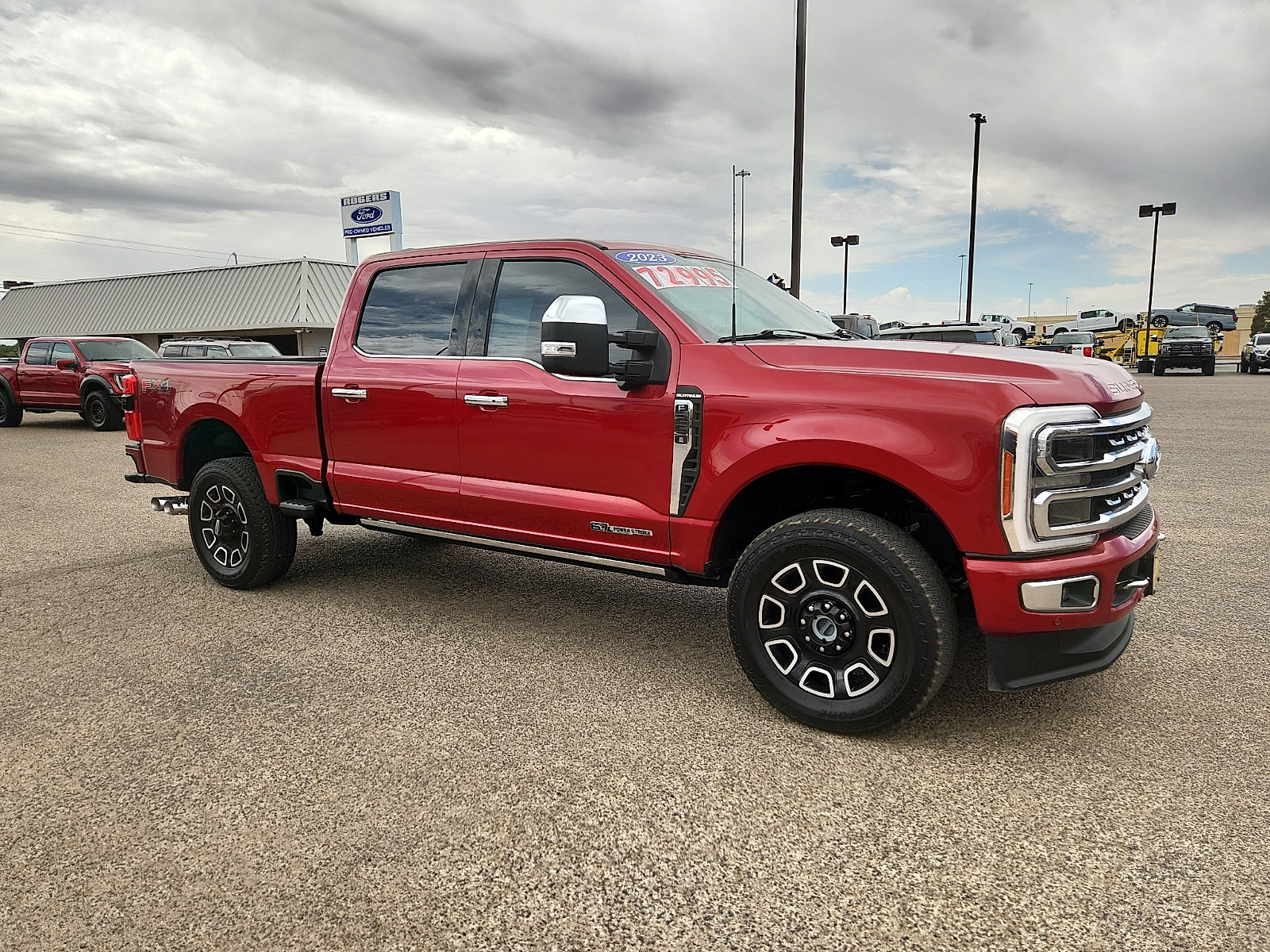 Certified 2023 Ford F250 Platinum w/ FX4 Off-Road Package AWD/4WD image 8