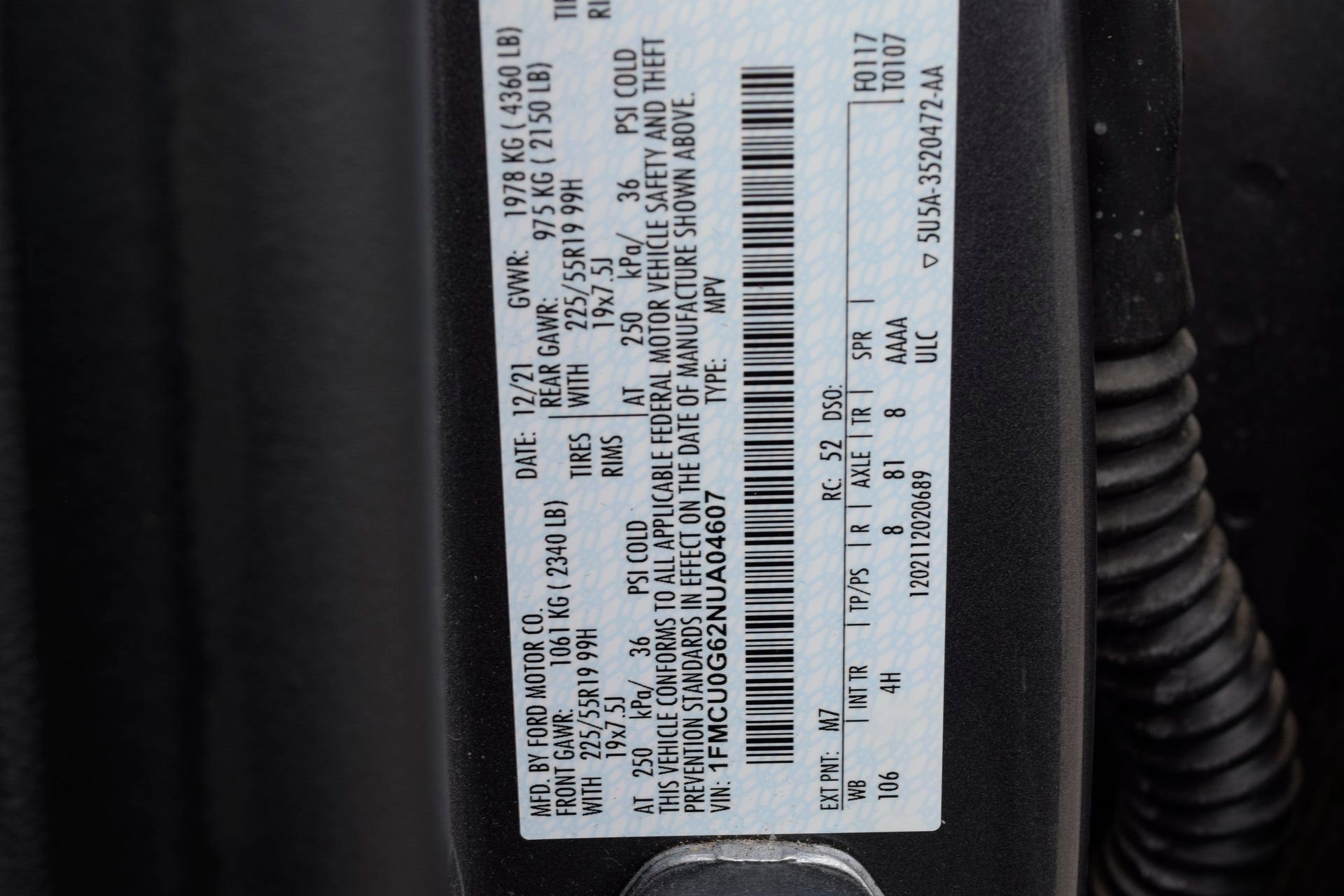 Certified 2022 Ford Escape SE w/ SE Sport Appearance Package image 26