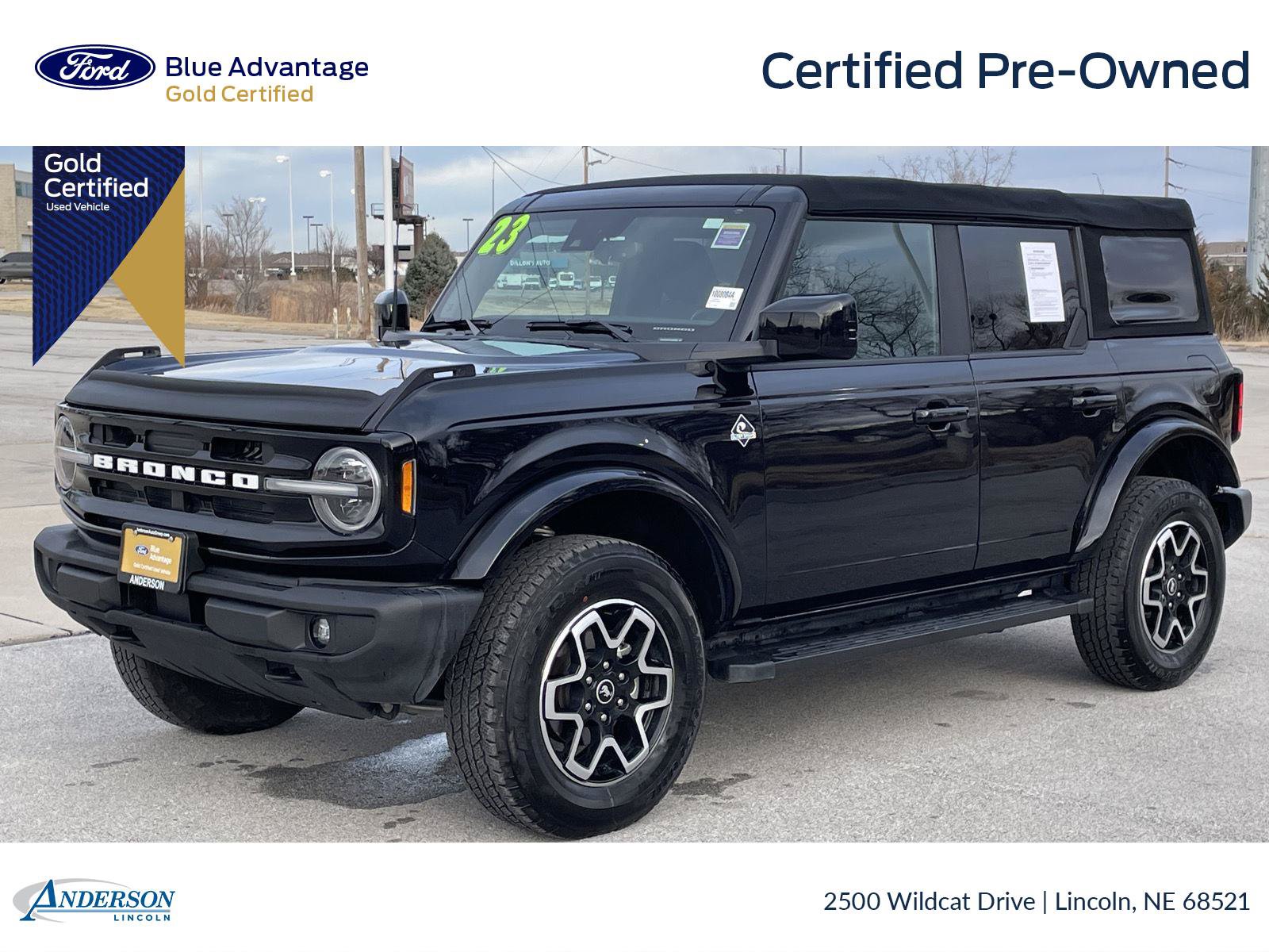 Certified 2023 Ford Bronco Outer Banks AWD/4WD image 1