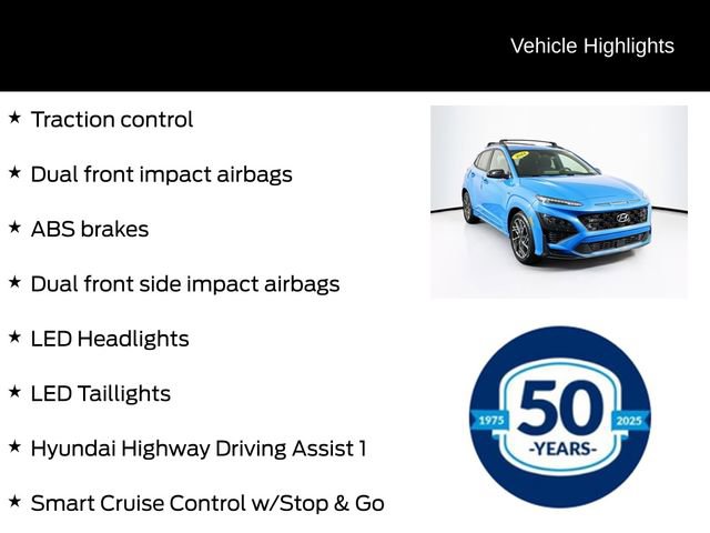 Used 2022 Hyundai Kona N Line w/ Tech Package AWD/4WD image 21