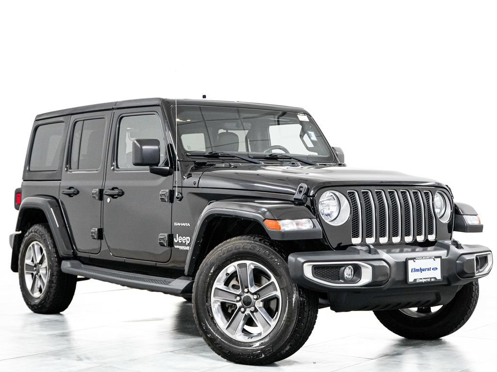Used 2020 Jeep Wrangler Unlimited Sahara w/ Dual Top Group AWD/4WD image 1